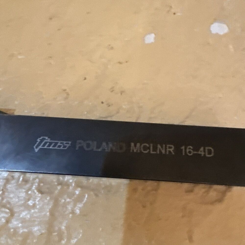 TMX Poland MCLNR 16-4D Boring Bar Tool Holder CNMG 1" Shank Used